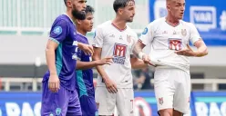 Pertemuan Malut United dengan Persita Tangerang di putaran pertama Liga 1 2024-25. (Foto: Instagram/@malutunitedfc)