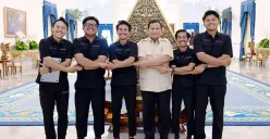 Presiden Prabowo mengundang Pandawara Group ke Istana Kepresidenan, Selasa, 11 Maret 2025. (Sumber: Instagram/@pandawaragroup)