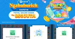 Pas ngabuburit Main DANAPoly bisa dapat saldo DANA sampe Rp850 juta (Sumber: dana.id dan Kolase X)