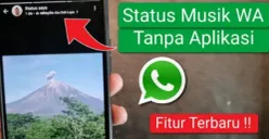 Menambahkan musik pada status WhatsApp kini lebih mudah tanpa aplikasi tambahan. Ikuti caranya. (Sumber: YouTube/@Tutorind)