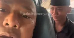 Viral, bocah di Lumajang menangis saat ditangkap polisi gara-gara mengikuti balapan liar. (Sumber: Capture Akun @polresboyolali)