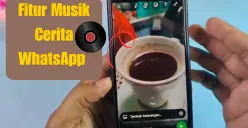 Cara menggunakan fitur terbaru WhatsApp. (Sumber: YouTube/makin VIRAL edited Huriyyatul Wardah)