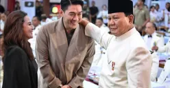 Ifan Seventeen dan Presiden Prabowo (Sumber: Instagram/@ifanseventeen)