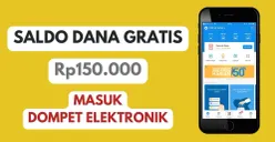 Klaim langsung saldo DANA gratis langsung cair ke dompet elektronik Rp125.000 (Sumber: Poskota/Herdyan Anugrah Triguna)