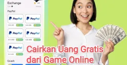 Ilustrasi dapat uang gratis yang bisa dicairkan dari game penghasil uang. (Sumber: Play Store|Freepik|edited Poskota/Kamila Sayara)