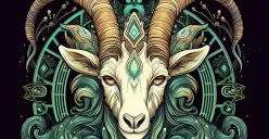 Ilustrasi zodiak Capricorn. (Sumber: Pixabay/DarkmoonART)