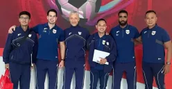 Sofie Imam Faizal (ujung kanan), pelatih fisik yang disebut akan menjadi asisten pelatih Timnas Indonesia senior di bawah Patrick Kluivert (Sumber: Ig @futboll.indonesia)