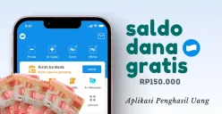 Segera dapatkan saldo DANA gratis Rp150.000 dari game penghasil uang. (Sumber: Poskota/Della Amelia)