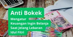 Hemat keuangan,cara belanja hemat menjelang lebaran Idul Fitri. (Canva)