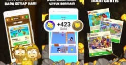 Aplikasi penghasil saldo DANA gratis, The Lucky Miner. (Sumber: Dok. Google Play)