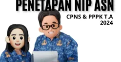 Update informasi terkait penetapan NIP ASN CPSNS dan PPPK T.A 2024 (Sumber: bkd.jabarprov.go.id)