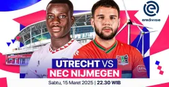 Live streaming FC Utrecht vs NEC Nijmegen. (Sumber: Vidio)