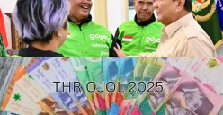 Ilustrasi regulasi THR ojol dan kurir di tahun 2025 yang telah diumumkan oleh pemerintah. (Sumber: Poskota/Dzikri)