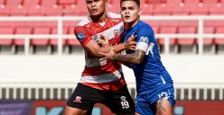 Langsung cek preview, jadwal pertandingan dan live streaming resmi PSIS Semarang vs Madura United di sini. (Sumber: X/ Madura United)