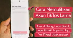 Lupa kata sandi, email, atau nomor HP akun TikTok lama? Tenang, ada cara mudah untuk memulihkannya! (Sumber: Youtube Tutorind)