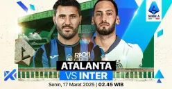 Info live streaming Atalanta vs Inter Milan. (Sumber: Vidio)