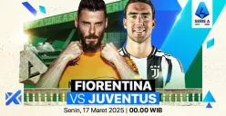 Cek info live streaming Fiorentina vs Juventus. (Sumber: Vidio)