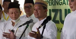 Menteri Energi dan Sumber Daya Mineral (ESDM) Bahlil Lahadalia akan memberikan izin pengelolaan tambang kepada Pesantren. (Sumber: Poskota/Pandi Ramedhan)