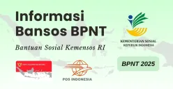 Informasi pengecekan bansos BPNT 2025. (Sumber: Poskota/Della Amelia)