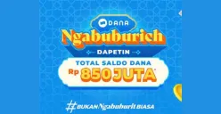 Saldo DANA gratis dari program Ngabuburich. (Sumber: Dok/DANA.id)