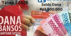 Saldo dana bansos Rp1.500.000 dari subsidi PKH tahap 1 2025 apakah sudah masuk ke Rekening BRI? cek informasinya. (Sumber: Poskota/Gabriel Omar Batistuta)