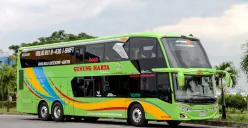 Perjalan mudik nyaman ke Jakarta dengan bus GHTS. (Sumber: gununghartasolutions.com)