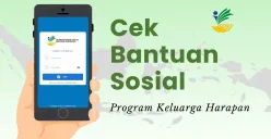 Informasi pengecekan bansos PKH 2025. (Sumber: Poskota/Della Amelia)