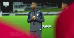 Patrick Kluivert saat memimpin sesi latihan Timnas Indonesia di Stadion Netstrata Jubilee, Sydney, Selasa, 18 Maret 2025. (Sumber: Dok. PSSI)