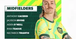 Bintang Timnas Australia, Jackson Irvine, mengakui Timnas Indonesia sebagai tim yang terus berkembang. (Sumber: @socceroos)