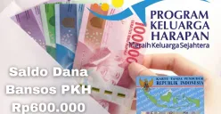 Saldo dana bansos PKH susulan Rp600.000 tahap satu 2025 berhasil cair ke kartu KKS KPM kawasan ini. (Sumber: Poskota/Syania Nurul Lita Baikuni)