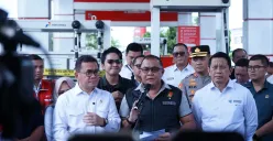 Bareskrim Polri mengungkap kecurangan takaran bahan bakar minyak (BBM) di Stasiun Pengisian Bahan Bakar Umum (SPBU), di Kabupaten Bogor, Jawa Barat. (Sumber: Dok. Humas Polri)