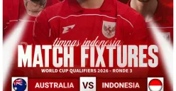 Link live streaming Timnas Indonesia vs Australia Kamis 20 Maret 2025. (Sumber: Instagram/timnasindonesiainfo.football)