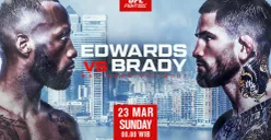 Live streaming UFC Fight Night 254 Leon Edwards vs Sean Brady. (Sumber: Mola TV)