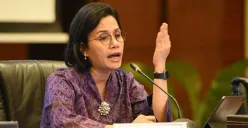 Menteri Keuangan Sri Mulyani Indrawati saat konferensi pers menegaskan pentingnya BUMN menjaga kepercayaan publik. (Sumber: Pinterest)