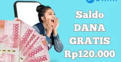 Cara klaim saldo DANA Gratis Rp120.000 dari aplikasi penghasil uang Fizzo Novel. (Sumber: Poskota/Syania Nurul Lita Baikuni)