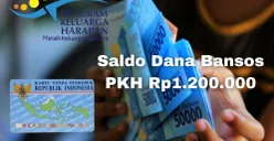 NIK e-KTP KPM validasi berhak terima saldo dana bansos Rp1.200.000 dari PKH tahap satu via KKS. (Sumber: Poskota/Syania Nurul Lita Baikuni)