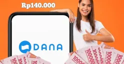 Saldo DANA Gratis Rp140.000 bisa Anda dapatkan melalui aplikasi penghasil uang ini. (Sumber: Poskota/Syania Nurul Lita Baikuni)