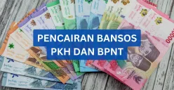 Pencairan dana bantuan sosial PKH BPNT. (Sumber: Canva)