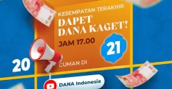 Ada bagi-bagi DANA Kaget di acara Ngabuburich besok Jumat 21 Maret 2025. (IG Dana)