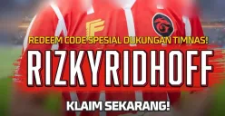 Klaim kode redeem FF terbaru edisi khusus dukung Timnas Indonesia. (Garena Indonesia)