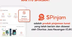 Cara pengajuan pinjaman dana lewat fitur Spinjam dari Shopee. (Sumber: Shopee.)