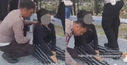 Seorang wanita di Medan berusaha mencoba mengakhiri hidupnya dengan melompat dari fly over. (Sumber: Tangkap Layar Instagram/@pembasmi.kehaluan.reall)