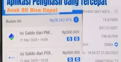 Ilustrasi - Tangkapan layar saldo DANA gratis masuk ke dompet elektronik dari aplikasi penghasil uang tercepat. (Sumber: YouTube/IMAM AL-UMMARA)