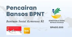 Informasi pencairan bansos BPNT validasi Rp600.000 ke KKS Bank Mandiri. (Sumber: Poskota/Della Amelia)