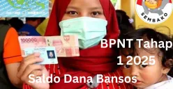 Saldo dana bansos Rp600.000 dari subsidi BPNT tahap 1 2025 telah cair, gunakan uang gratis untuk membeli kebutuhan sembako. (Sumber: Poskota/Gabriel Omar Batistuta)