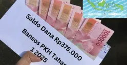 NIK e-KTP atas kepemilikan nama Anda terima saldo dana Rp375.000 dari subsidi bansos PKH tahap 1 2025. (Sumber: Poskota/Gabriel Omar Batistuta)