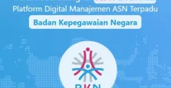 Tangkapan layar web ASN Digital untuk verifikasi MFA para ASN. (Sumber: Poskota/Faiz)