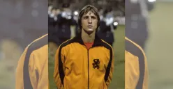 Johan Cruyff merupakan tokoh kunci dalam permainan Total Football. (Sumber: Wikimedia Commons)