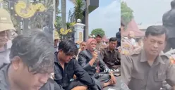 Perwakilan DPRD Lumajang menyatakan penolakan penetapan UU TNI, Senin, 24 Maret 2025. (Sumber: X/@BAXSXIA)