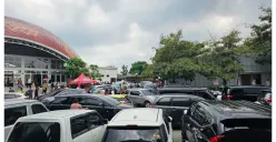 Salah satu masjid di jalur mudik yang berada di dalam rest area. (Sumber: X/@ridwanhr)